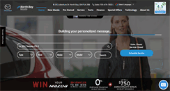 Desktop Screenshot of northbaymazda.ca